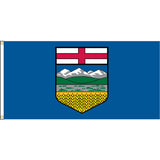 Alberta Flag with Grommets