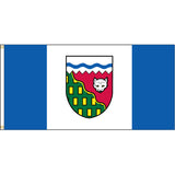 Northwest Territories Flag with grommets.