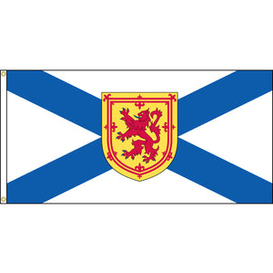 Nova Scotia flag with grommets.