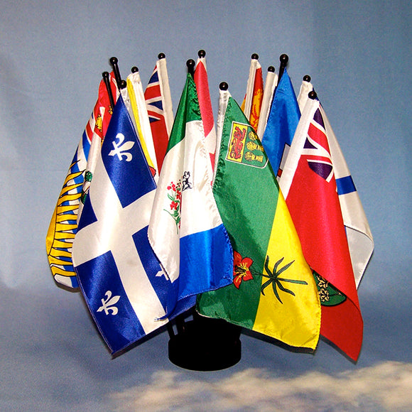 Provincial Desk Flag Set