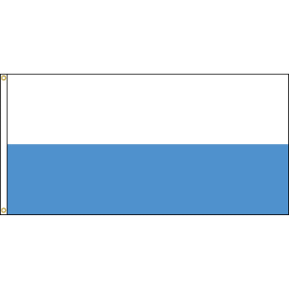 San Marino Flag with header and grommets.